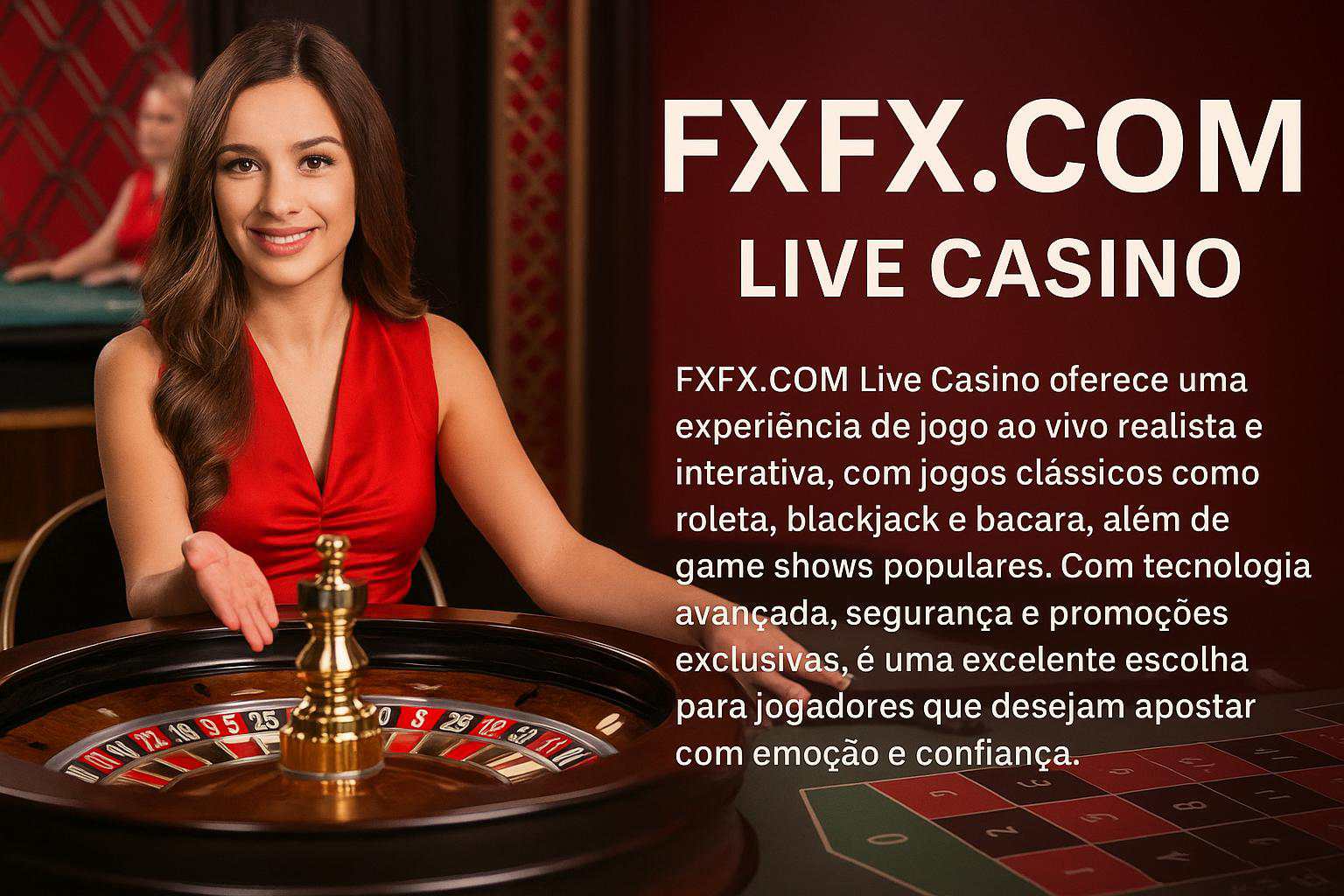 O FXFX.COM   Live Casino lança promoções regularmente