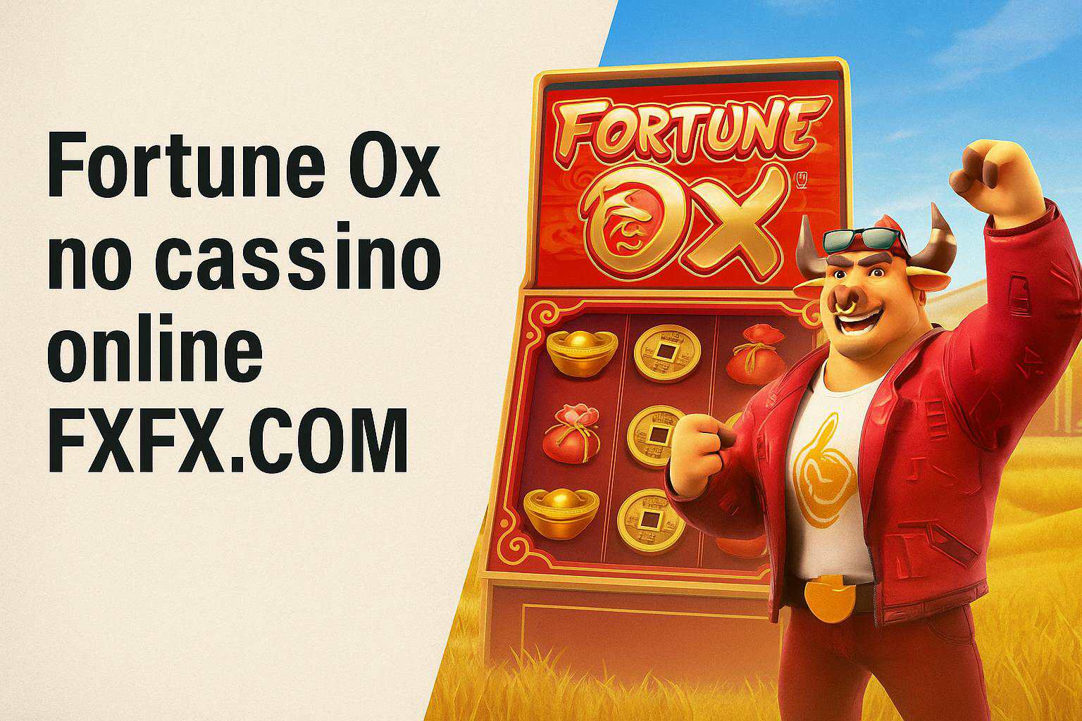 Fortune Ox no FXFX.COM - Aposte Agora e Reivindique Seus Ganhos