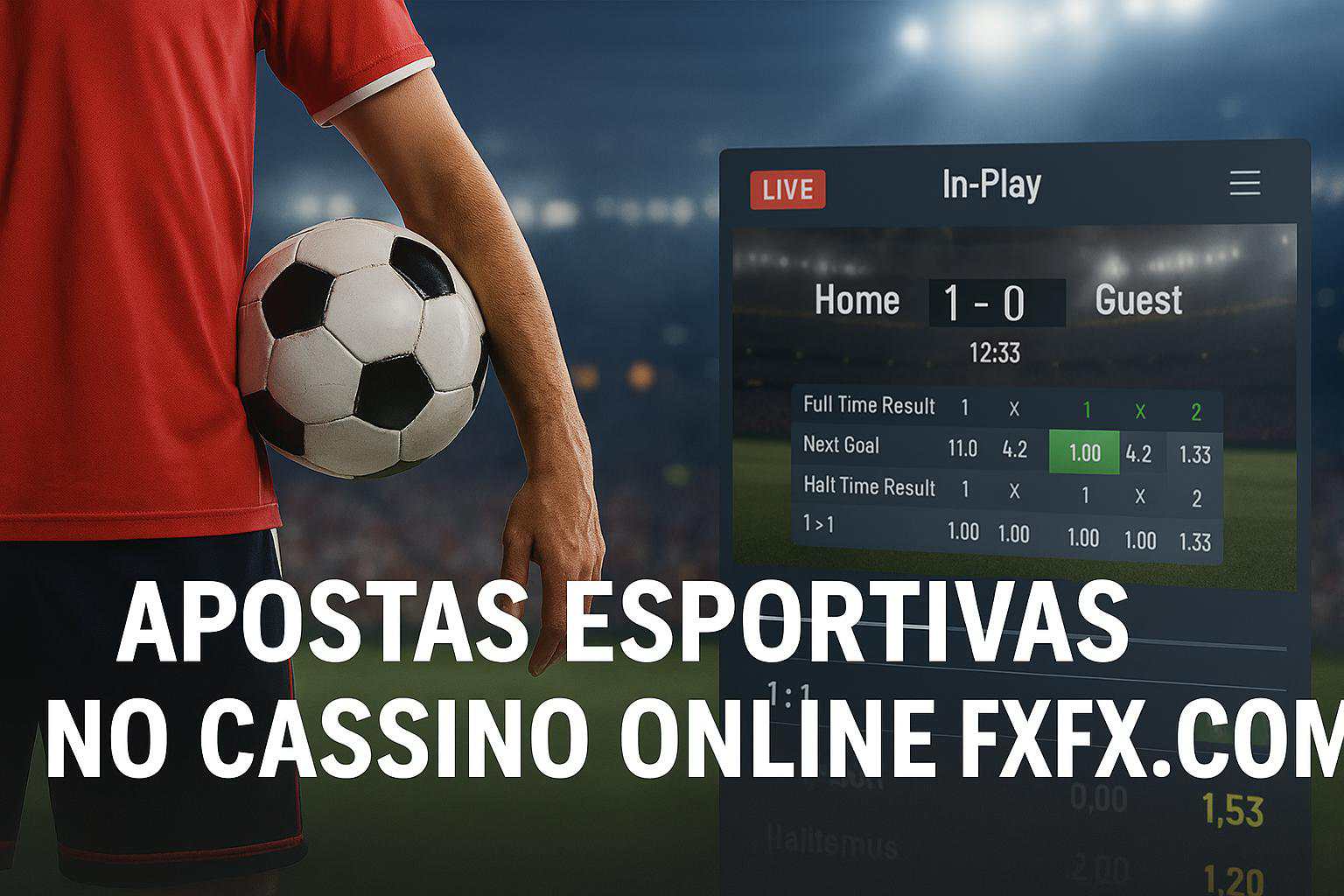 Apostas esportivas no cassino online FXFX.COM  