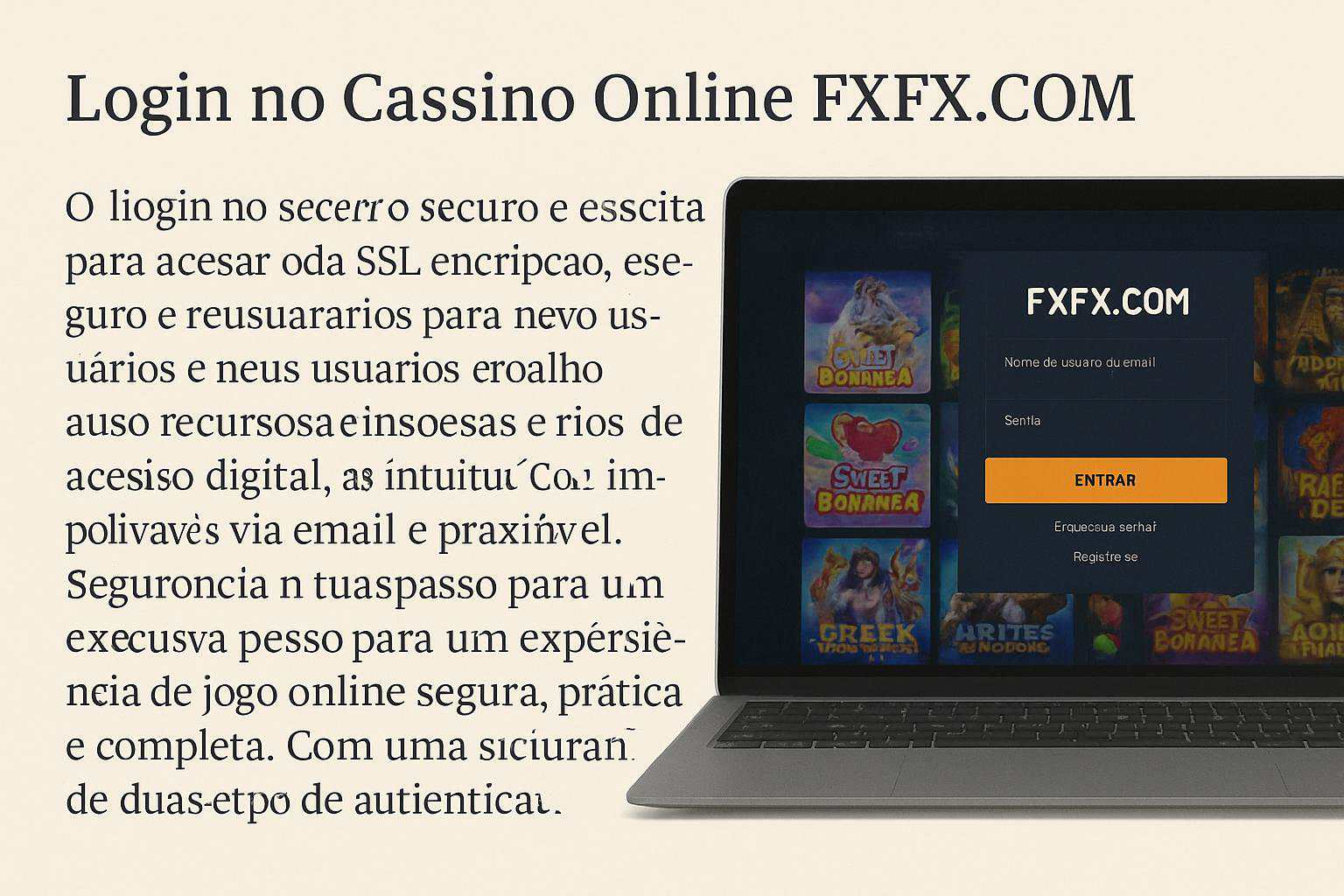 Registro na FXFX.COM   Garante Acesso a uma Vasta Seleção de jogo